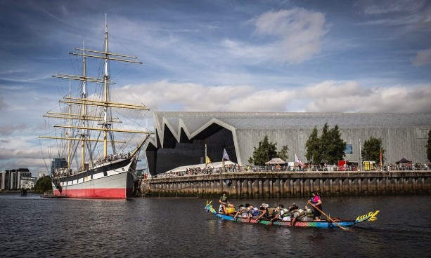 Clyde built Festival at Riverside Museum, Glasgow West End