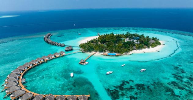 Visit in the Maldives