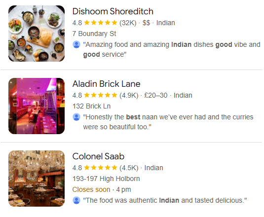BEST Indian Restaurants in London