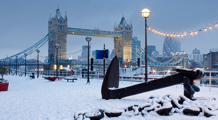 London Under the Snow