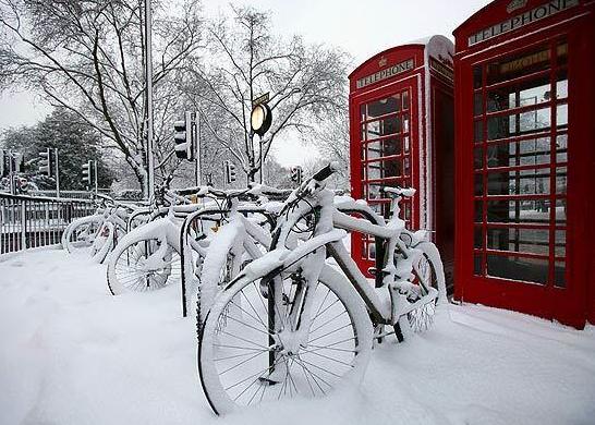 London Under the Snow